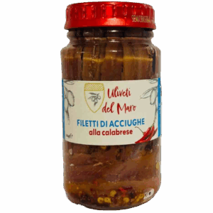 FILETTI DI ACCIUGHE ALLA CALABRESE 140g
